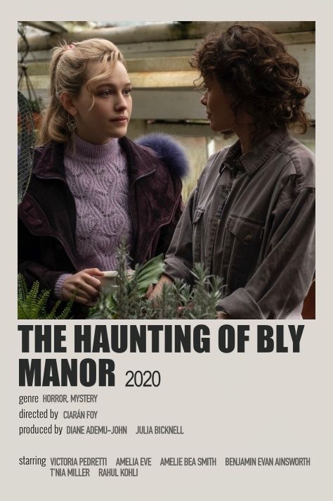 The Haunting Of Bly Manor, Haunting Of Bly Manor, Poster Polaroid, White Backround, Oliver Jackson Cohen, Indie Movie Posters, Film Polaroid, Bly Manor, Series Poster