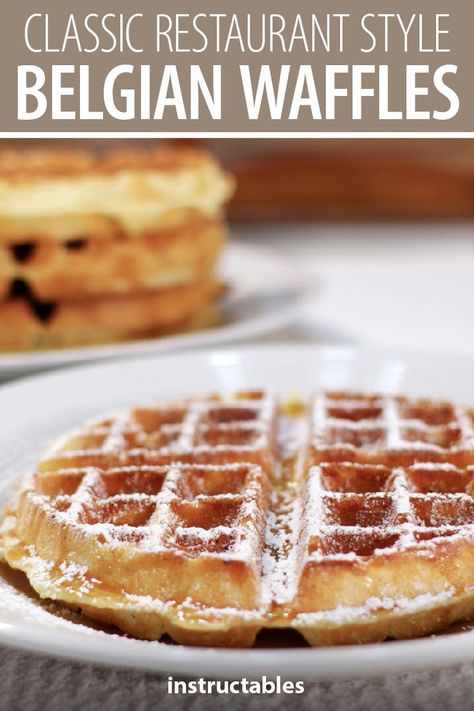 Brussels Waffles, Belgium Waffle Recipe, Best Belgian Waffle Recipe, Waffle Mix Recipes, The Best Waffles, Best Waffles, Best Waffle Recipe, Belgian Waffles Recipe, Waffle Iron Recipes