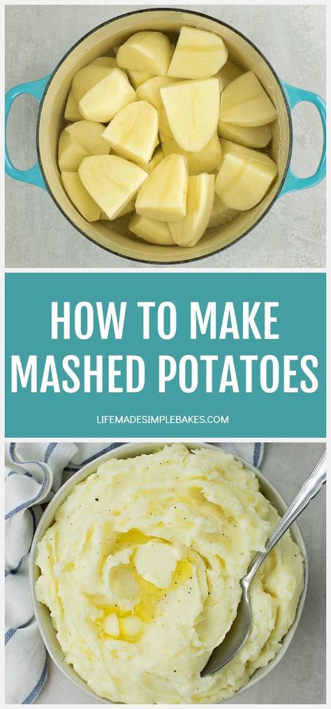 Make Mashed Potatoes, Perfect Mashed Potatoes, Mashed Potatoes Recipe, Corn Dishes, Making Mashed Potatoes, Leftover Mashed Potatoes, Make Ahead Lunches, Mashed Potato Recipes, At Family