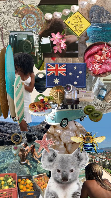 #australia #tropicalvacation #australiansummer Summer Wallpaper Phone, Australia Wallpaper, University Australia, Australia Backpacking, Travel Collage, Cute Summer Wallpapers, Moving To Australia, Summer Poster, Dream Holiday