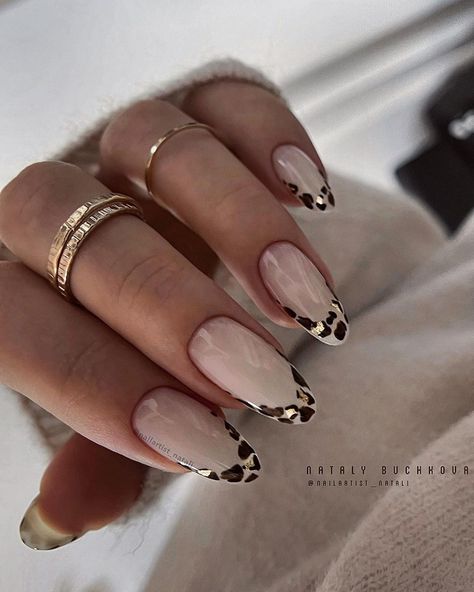 Beige Nails Design, Leopard Nail Designs, Black Coffin Nails, Leopard Print Nails, Beige Nails, Print Nails, Leopard Nails, Pretty Nail Art Designs, Nail Design Ideas