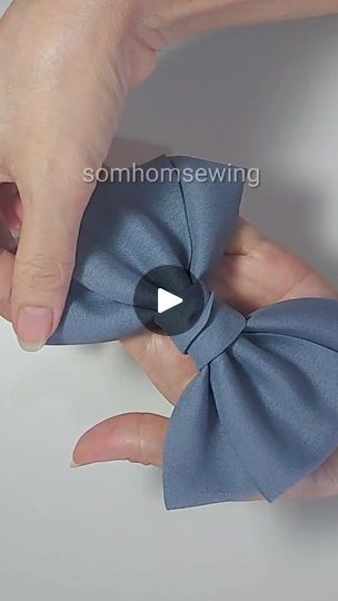 195K views · 4.9K reactions | Fabric bows #reels #diy #handmade #sewing #hairaccessories #hairbows #somhomsewing | somhomsewing | Gold-Tiger · Comedy Fun Gold Tiger, Handmade Sewing, Fabric Bows, Girly Girl, Diy Handmade, Hair Bows, Hair Accessories, Social Media, Sewing