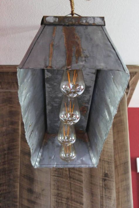 Luminaire Original, Galvanized Light, Deco Luminaire, Rustic Lighting, Farmhouse Lighting, Rustic Bathroom, Rustic Bedroom, Industrial Lighting, Rustic Industrial