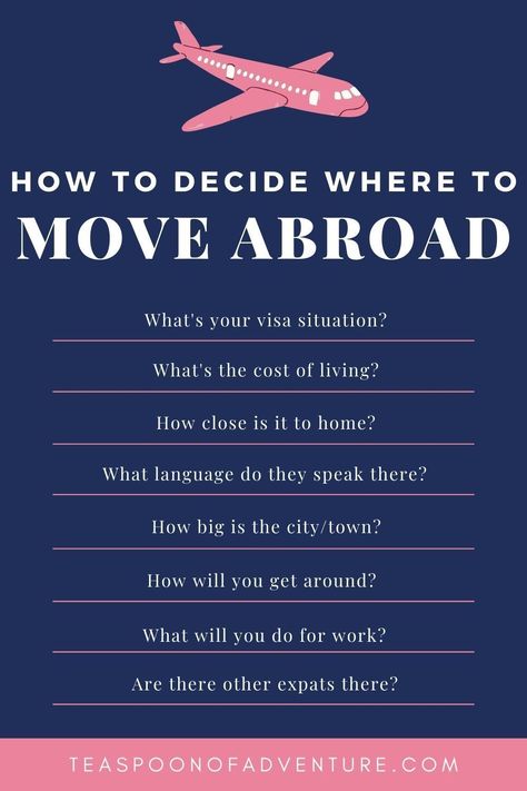 10 Questions to Ask Before You Move Abroad! How do you decide where to move abroad? If you've always wanted to be an expat or make an international move, you'll want to check out this list first! #lifeabroad #expatlife #international #travel #expat #moving #moveabroad Teaching Abroad, Living Overseas, Retire Abroad, Moving To Scotland, Working Abroad, Beauty Courses, International Move, Moving Abroad, Teach Abroad