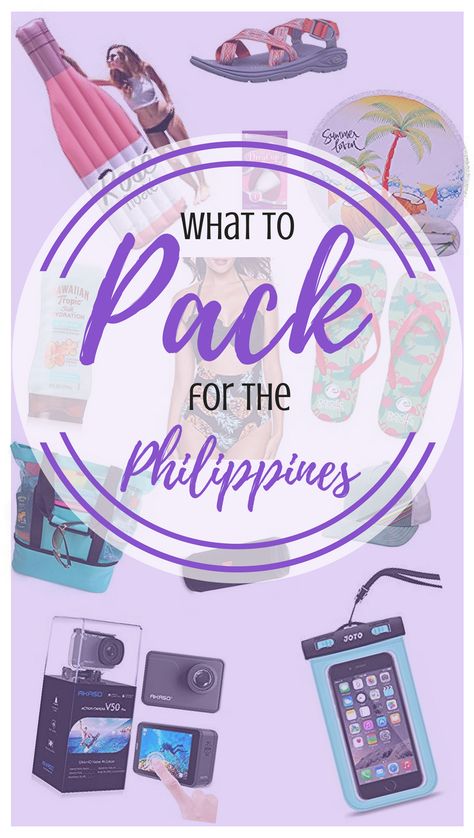 The Perfect Philippines Packing List! – Wandering Wheatleys Philippines Vacation, Visit Philippines, Philippines Travel Guide, Packing Guide, Tagaytay, Beach Island, Travel Hotel, Davao, Philippines Travel