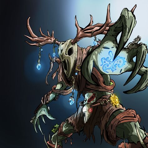 Fan Art that i did of the Leshen from The witcher universe Leshen Witcher Art, Leshen Witcher, Witcher Monsters, The Witcher Series, Witcher Series, Creature Ideas, Witcher Art, The Witcher, Creature Art