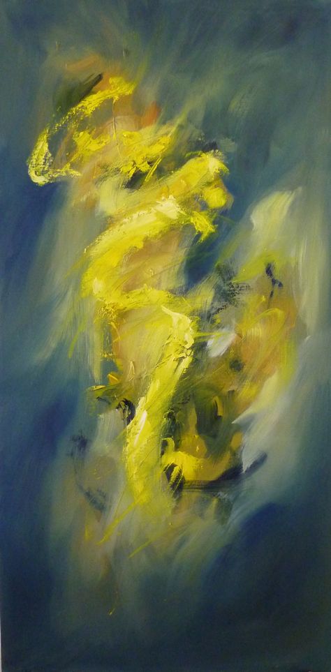 Yellow Dragon, oil on canvas, 18 x 36 inches Dragon Abstract Painting, Dragon Oil Painting, Dragon Sanctuary, Oil Painting Background, Yellow Dragon, Dragon Skin, Paintings Famous, Gold Dragon, White Dragon