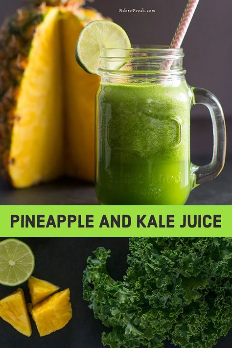 Kale Juice Recipes, Easy Green Juice Recipe, Kale Juice, Detox Juice Cleanse, Juice Cleanse Recipes, Veggie Juice, Lemon Diet, Green Detox Smoothie, Detox Juice Recipes