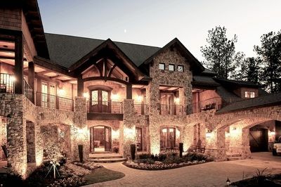 Craftsman High-Country - VanBrouck & Associates - VanBrouck & Associates - Luxury Residential Design Lodge House, Houses Architecture, Craftsman Exterior, Residential Architect, Craftsman Style Home, Lodge Style, Luxury House Designs, Country Style Homes, Custom Home Builders