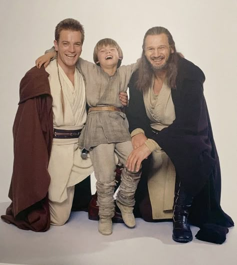 Jake Lloyd, Qui Gon, Star Wars Cast, Star Wars Obi Wan, Phantom Menace, Liam Neeson, The Phantom Menace, Ewan Mcgregor, Star Wars Pictures