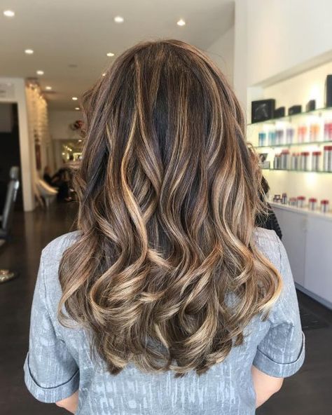 35 Stunning Brown Hair with Highlights Trending This Year Brown Hair Color Ideas 2023, Hair Color Ideas 2023, Light Brown Hair Shades, Light Brown Hair Color Ideas, Coffee Brown Hair, Light Brown Hair Color, Brown Hair Trends, The Best Hair Color, Dark Blonde Highlights