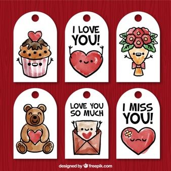 Urdu Stickers, Valentines Illustration, Valentine Stickers, Scrapbook Tag, Valentines Printables Free, Diy Valentines Crafts, Gift Tag Cards, Printable Scrapbook Paper, Diy Crafts Hacks