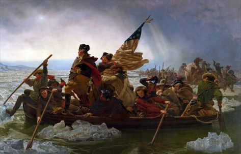 Washington Crossing The Delaware, Crossing The Delaware, Patriotic Wall Art, Washington Art, Revolution Art, Wood Gallery Frames, Dust Bowl, Francisco Goya, Caspar David Friedrich