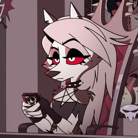 Luna Helluva Boss Icon, Helluva Boss Loona Icons, Hellvana Boss Loona, Hellhounds Helluva Boss, Hellavu Boss Loona, Luna From Helluva Boss, Helluva Boss Luna, Luna Helluva Boss, Helluva Boss Hellhound