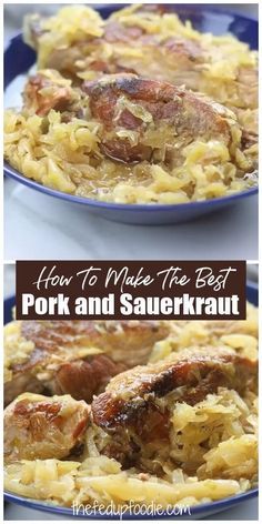 Spare Ribs And Sauerkraut, Crockpot Pork And Sauerkraut, Ribs And Sauerkraut, Lasagna Recipe Without Ricotta, Pork And Sauerkraut Recipe, Pork Roast And Sauerkraut, Pork Chops And Sauerkraut, Pork And Sauerkraut, Caramelized Pork