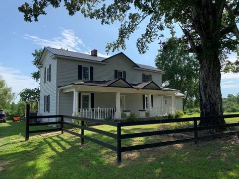 Treat yourself to a simpler time with his Virginia farmhouse for sale on 17.28 acres with multiple outbuildings.. Raise some animals, grow a garden and have a home-based business. This is the place to do it.     Escape to the tranquility of the countryside with this beautiful farmhouse nestled on just over 17 acres. This idyllic property offers the perfect blend of rustic charm & modern comfort, making it an #countryhomeforsale #farmhouse #Farmliving #forsale #homeswithacreage Bonus Room Office, Virginia Farmhouse, Boston House, Grow A Garden, South Boston, Hot Water Tank, Beautiful Farmhouse, Beautiful Houses, Farms Living