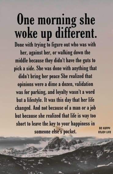 I really am. It's too much unnecessary and unwanted works to live like this... I'll live for and work towards all the happy positivness that IS ALREADY AROUND ME!  ~Love & Blessings! Soul Food Quote, She Woke Up Different, Done Trying, Shopping Quotes, Different Quotes, Short Inspirational Quotes, Wise Quotes, Words Of Encouragement, Good Thoughts