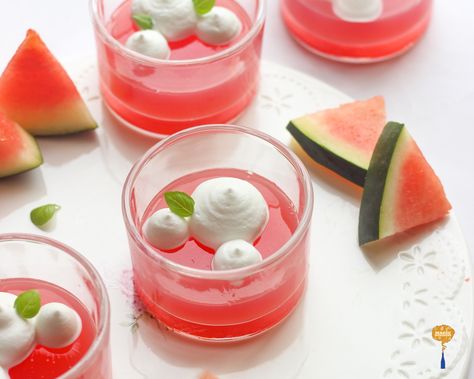 Watermelon Jello, Watermelon Jelly, Dried Orange Slices, Homemade Jelly, Dried Oranges, Watermelon Salad, Watermelon Recipes, Watermelon Juice, No Cooking