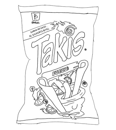 Paper Squishy Coloring Pages, Takis Chips Paper Squishy, Ideas For Paper Squishies, Paper Squishy Outline, Paper Squishes Templates, Paper Squishys Ideas, Paper Squishy Template No Color, Takis Chips Drawing, Squishes Paper