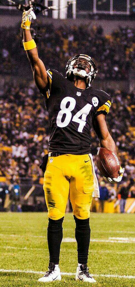 Antonio Brown Wallpaper, Antonio Brown Steelers, Sports Pics, Rams Football, Nfl Steelers, Go Steelers, Pittsburg Steelers, Nfl Football Players, Antonio Brown