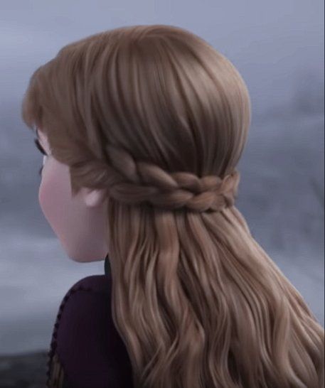 Anna Frozen 2, Anna Frozen, Frozen 2, Frozen, Hair