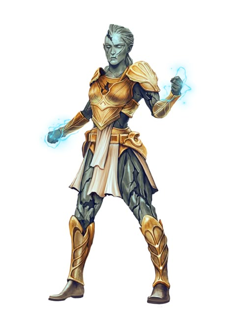 Aeon Marut - Pathfinder 2E PFRPG DND DD 3.5 5E d20 fantasy Azarketi Pathfinder, Earth Genasi Crystal, Autognome Dnd 5e, Earth Genasi, Pathfinder 2e, Monster Artwork, Dnd Character Art, Pathfinder Character, Dnd Races