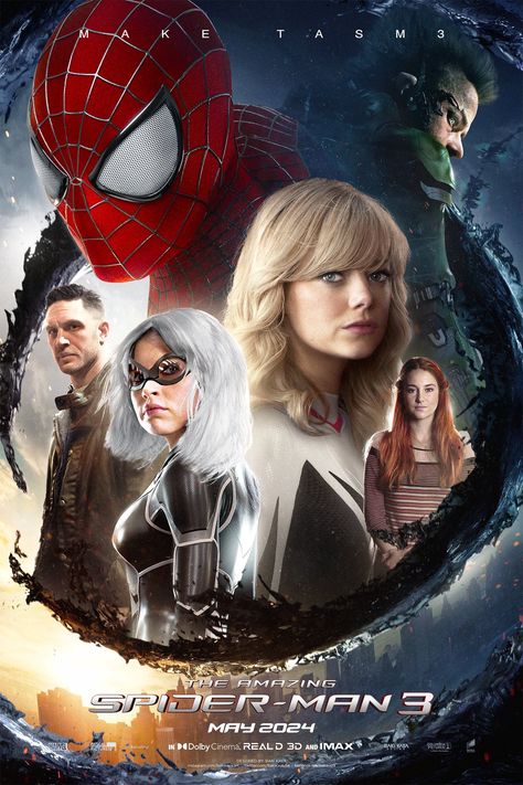 Marvel Spiderman Comic, Amazing Spider Man 3, Spiderman Black Cat, Artist Comics, All Spiderman, Movies To Watch List, Art Spiderman, Netflix Film, New Movie Posters