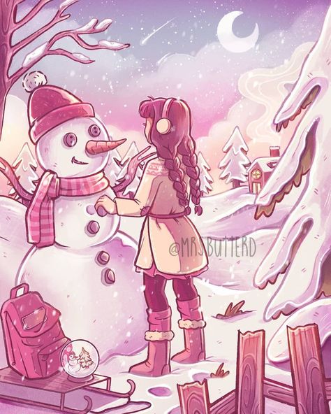 Zodia Pești, Winter Drawings, Systems Art, Christmas Drawings, Cartoon Girl Drawing, Girly Drawings, Instagram Christmas, Alien Art, Arte Sketchbook