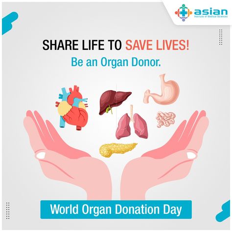 Imagine being able to save eight people in your life. Imagine the joy you will feel knowing that someone is still alive because of your gift, and they get to live an entire life with new meaning! Donate Organs, Save Lives! #WorldOrganDonationDay #DonateOrgans #OrganDonationDay #Asian #Asianinstituteofmedicalsciences Organ Donation Quotes, World Organ Donation Day, Organ Donation Poster, Donation Poster, Donation Quotes, Happy Holi Wallpaper, Poster Drawing Ideas, Charity Logo Design, Organize Posters