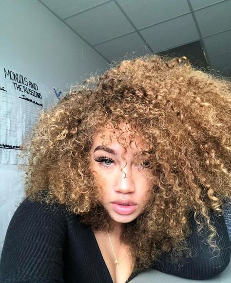 Grey Hairstyles, Dyed Curly Hair, Highlights Curly Hair, Twisted Hair, Blonde Curly Hair, Dyed Hair Inspiration, Colored Curly Hair, Dyed Natural Hair, Pelo Afro