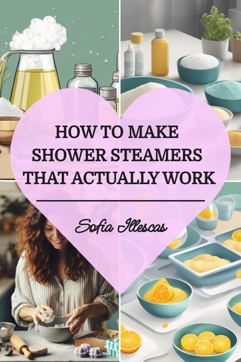 How To Make Shower Steamers That Actually Work How To Make Shower Steamers That Actually Work, Handmade Shower Steamers, Shower Steams Diy, Migraine Shower Steamers, Best Shower Steamer Recipe, Diy All Natural Shower Steamers, Diy Shower Melts Essential Oils, Homemade Shower Steamers Essential Oils, Shower Steamer Scents