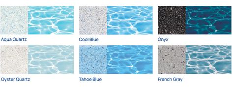 Diamond Brite Pool Renders - from Austral Pool & Spa Products - New Zealand Diamond Brite Pool Colors, Pool Finishes, Pool Colors, Pool Chemicals, Spa Products, Diamond Quartz, Pool Spa, Spa Pool, Water Features