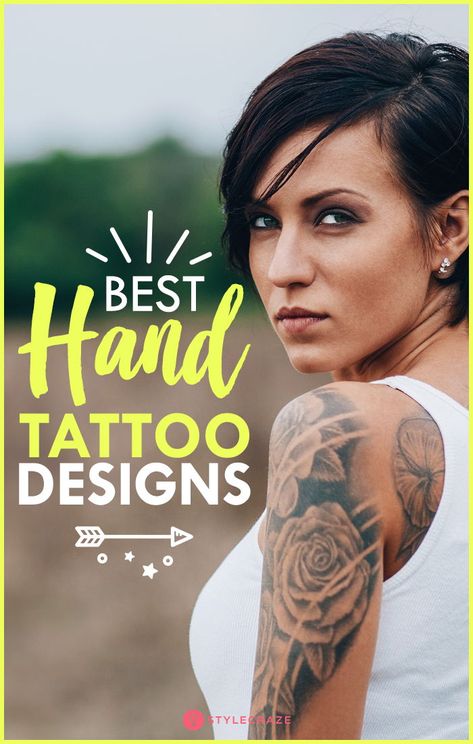 Best Hand Tattoo Designs - Our Top 10. The hand and arm are used as portraits for tattoos as they are easily visible. And having  tattoos on hand has become quite popular over the years. Let’s take a look at some of the best hand tattoo designs. #tattoo #tattoart #bodyart #tattoos Top Of Hand Tattoos For Women, Hand Tattoo Designs, Single Line Tattoo, Meaningful Tattoos For Women, Small Meaningful Tattoos, Bff Tattoos, Hand Tattoos For Women, Temporary Tattoo Designs, Back Tattoo Women