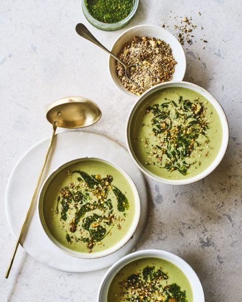 Come April, try a wild-grown spin on classic leek and potato soup Ramp Recipes, Wild Leeks, Wild Ramps, Savory Monkey Bread, Appalachian Recipes, Cheese Pull Apart, Leek And Potato Soup, Leek And Potato, Cheese Crisps