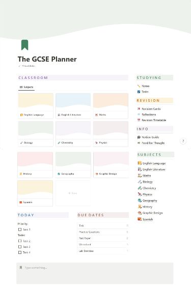 #Organisation #Academic_Notion_Template #Notion_Template_Dashboard #Student_Notion_Template Notion School, Student Notion Template, Notion Template For Work, Revision Timetable, Digital Workspace, Revision Tips, A Level Biology, Easy Meals For College Students, Planner Writing