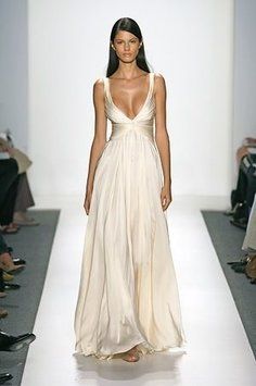 Reem Acra V Neck Gown There Are Only 2 In Existance (no Jewels On Shoulders) Wedding Dress. Reem Acra V Neck Gown There Are Only 2 In Existance (no Jewels On Shoulders) Wedding Dress on Tradesy Weddings (formerly Recycled Bride), the world's largest wedding marketplace. Price $2300.00...Could You Get it For Less? Click Now to Find Out! Reem Acra Bridal, Reem Acra, Designer Wedding Gowns, Moda Vintage, Gorgeous Gowns, Mode Inspiration, Beautiful Gowns, Fancy Dresses, A Dress