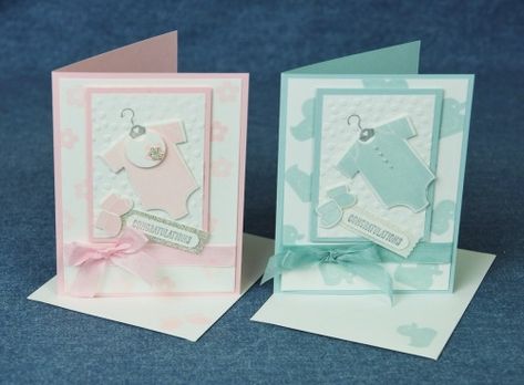 Something for Baby Card from Stampin’ Up! Baby Cards Stampin Up Ideas, Stampin Up Baby Cards, Scrapbook Gallery, New Babies, Shower Cards, Baby Girl Cards, Baby Images, Short A, Some Friends