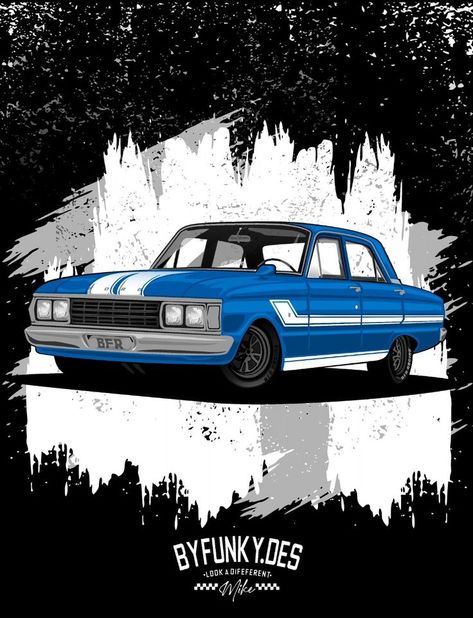 primero de muchos.. ford falcon sprint @bfr.designs BS AS ARGENTINA Ford Falcon Dibujo, Ford Falcon Argentina, Falcon Ford, Falcon Drawing, Ford Falcon Sprint, Falcon Design, Falcon Logo, Gas Monkey, Ford Logo