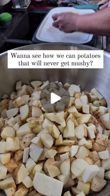 Best of Homesteading on Instagram: "SAVE for later! Am I the only one who didn’t even think about canning potatoes? 🤯  📸 creator: @theealyhomestead (via Instagram)  “Preserving your potato crop is easy! But we don’t like our canned potatoes to be mushy, so we cut right to the quick & use a dry packing method that gives us delicious & firm shelf-stable potatoes that will last for several years in the pantry.  Here’s what we do...  🥔 Wash your potatoes very well. If you plan on canning with the skins (yes, you can), scrub them particularly well. Fresh potatoes work best if you want to keep the skins on.  🥔 Dice them up and put them into a large bowl. Fill the bowl with lemon water using 1/4 cup lemon juice per gallon water. Let them soak for at least 30 minutes. This will pull most of th Canning Potatoes With Skin On, Canning Potatoes Water Bath, Canning Potatoes Recipes, Dry Canning Potatoes, Canning Potatoes, Canned Potatoes, Potatoes In Oven, Fresh Potato, Shredded Potatoes