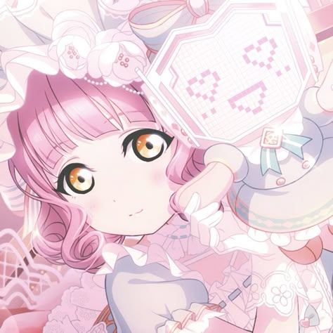 ꒰ edited by caz ♡ · please don’t repost! ꒱ Riamu Icon, Rina Tennoji Icon, Cute Core Pfp, Cute Pink Icons, Pink Characters, Rina Tennoji, Kawaii Pfp, Kawaii Icons, Room Stickers