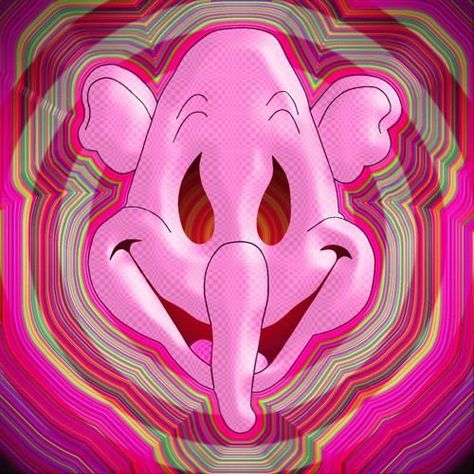 Dumbo Pink Elephants, Elephants Tattoo, Disney Elephant, Pink Elephants On Parade, Silly Symphonies, Higher Art, Etch A Sketch, Elephant Tattoo, Pinturas Disney