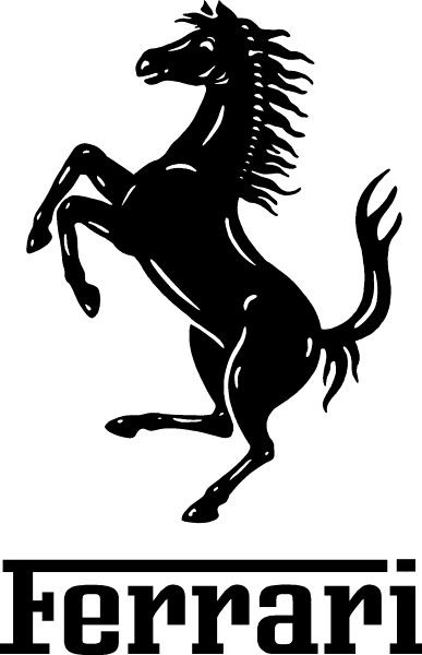 Ferrari Horse, Ferrari Sign, F1 Hoodie, Beast Logo, Car Sticker Design, Ferrari Scuderia, Cricut Stencils, Forza Ferrari, Cool Car Drawings