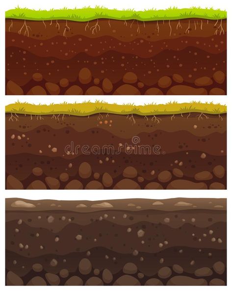 Cliff Texture, Dirt Texture, Soil Texture, Soil Layers, Texture Vector, Vintage Typography, Illustrator Tutorials, Texture Design, Design Vector