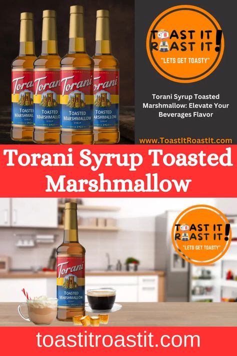 Torani Syrup Toasted Marshmallow: Elevate Your Beverages Flavor. Get ready for a flavor explosion, as we dive into the world of Torani Syrup Toasted Marshmallow – a game-changer for coffee, beverages, and desserts alike! As a passionate chef and flavor connoisseur, I couldn’t wait to share my insights and experiences with you. #toastedmarshmallow #marshmallow #smores #marshmallows #waxmelts Torani Coffee Recipes, Smores Marshmallows, Toasted Marshmallow Syrup, Marshmallow Syrup, Marshmallow Drink, Torani Syrup Recipes, Marshmallow Smores, Torani Syrup, Coffee Beverages