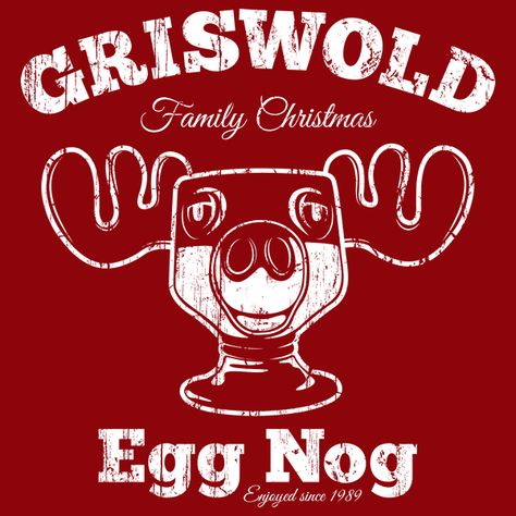 Griswold Christmas Egg Nog - Just Don't Let Cousin Eddie Have Any! - Neatorama Christmas Vacation Themed Party, Vacation Themed Party, National Lampoons Vacation, Fall Mason Jars, Griswold Family Christmas, Griswold Christmas, National Lampoon, Work Christmas Party, Christmas Merchandise