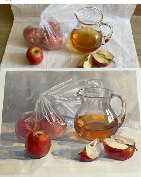 Gouache Realism, Digital Still Life, Still Life Reference, Erika Mori, Life Drawing Reference, Gcse Art Sketchbook, Academic Art, Still Life Drawing, Gcse Art