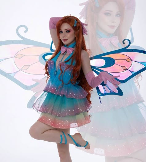 Bloom Enchantix Cosplay, Fairies Cosplay, Winx Club Cosplay, Bloom Cosplay, Summer Cosplay, Winx Cosplay, Fairy Cosplay, Klub Winx, Bloom Winx Club