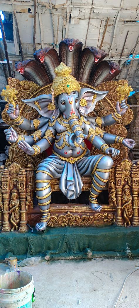 Ganesh Murti Design, Ganesh Murti Images, Bhagwan Ganesh, Hanuman Dada, Ganesha Artwork, God Pic, Clay Ganesha, Bappa Photo, Hanuman Images Hd