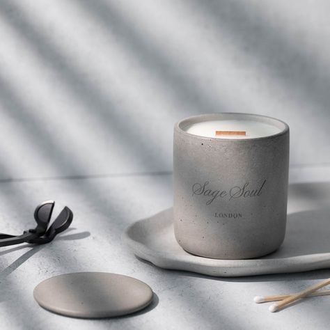 Soy wax is a re-growing raw material, CO2 neutral and 100% decomposable. It contains no paraffin or palm oil, no pesticides and no herbicide, and is not tested on animals. The candles are organic and vegan.

Concrete Jars can be transformed into plant pots, pencil holders or whatever your imagination creates! After burning out the whole candle, take out the wick and wash the empty container with hot water and soap, then you are ready to go! Candle Photography, Architectural Concrete, Earth And Sky, Candles Photography, Paraben Free, Scented Candle, Vegan Friendly, Candle Making, Paraben Free Products