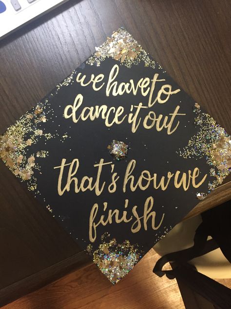 Greys Anatomy Grad cap glitter Bs Degree Graduation Cap, Greys Anatomy Caps Graduation, Greys Anatomy Graduation Cap Ideas, Greys Anatomy Grad Cap, Graduation Cap Designs Greys Anatomy, Undergrad Graduation Cap, Dance Graduation Cap, Greys Anatomy Graduation Cap, Bsn Graduation Cap